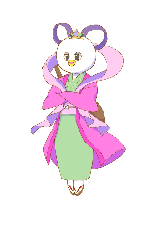 白鷗七福神 2026・弁財天のバトルイラスト
